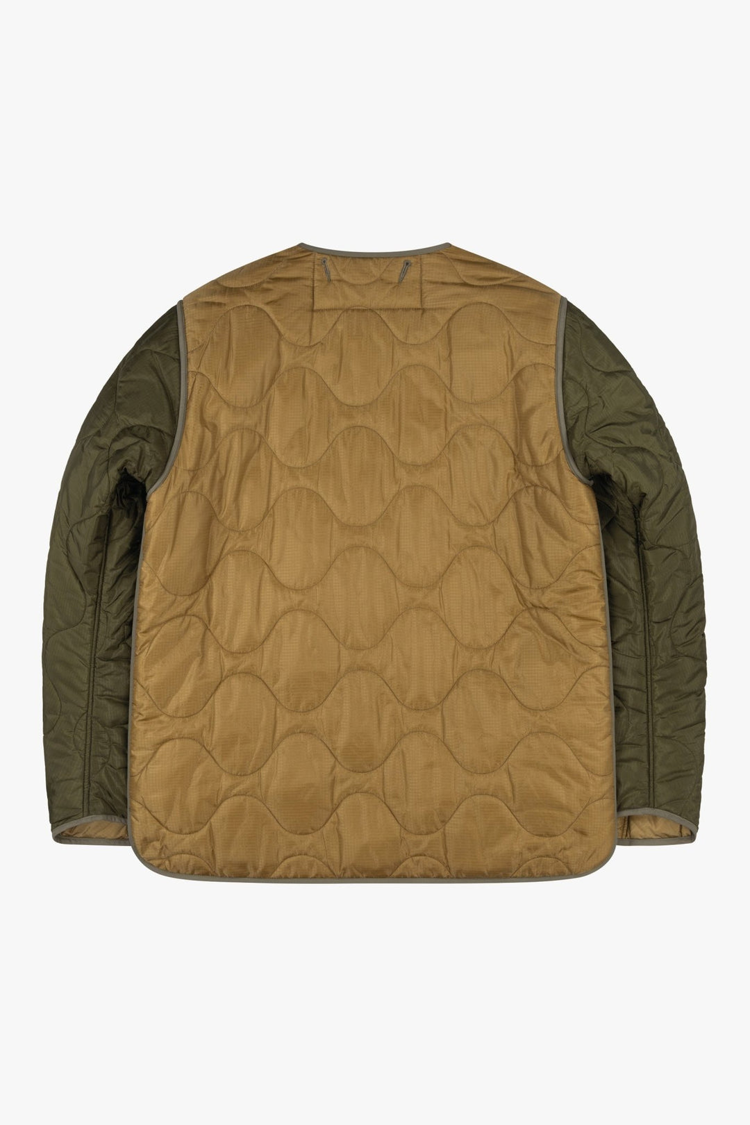 Signature Men's Utility Quilt - Olive & Gold / Gold