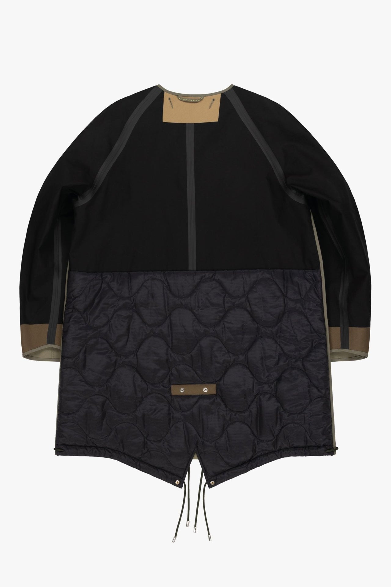 Weatherproof Men's Rain Parka - Pale Olive / Black