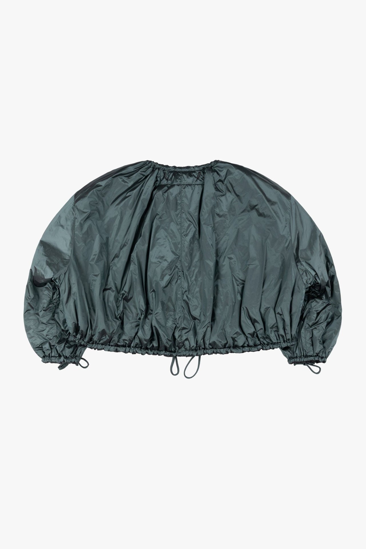 Parachute Quilted Bomber - Black / Mineral Green