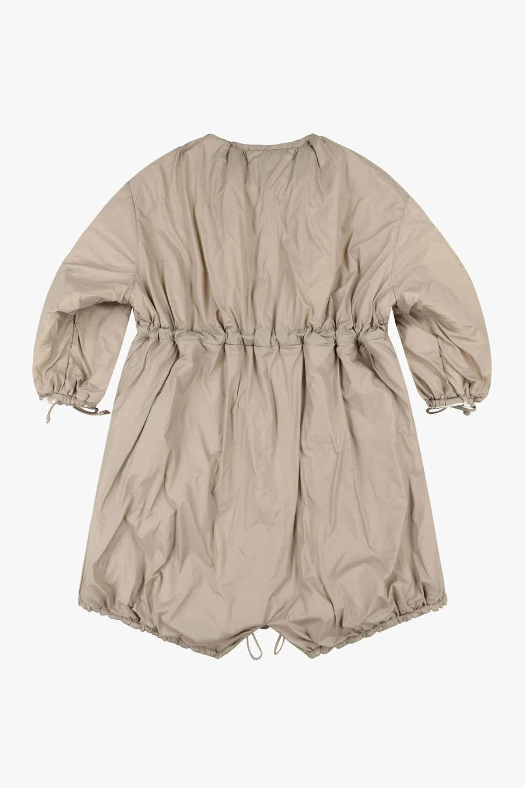 Parachute Quilted Parka - White / Stone