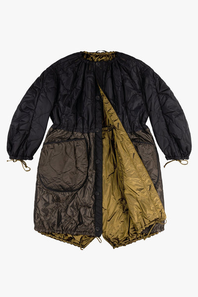 YOKE Quilted  Parka Lサイズ ParachuteQuiltParka-