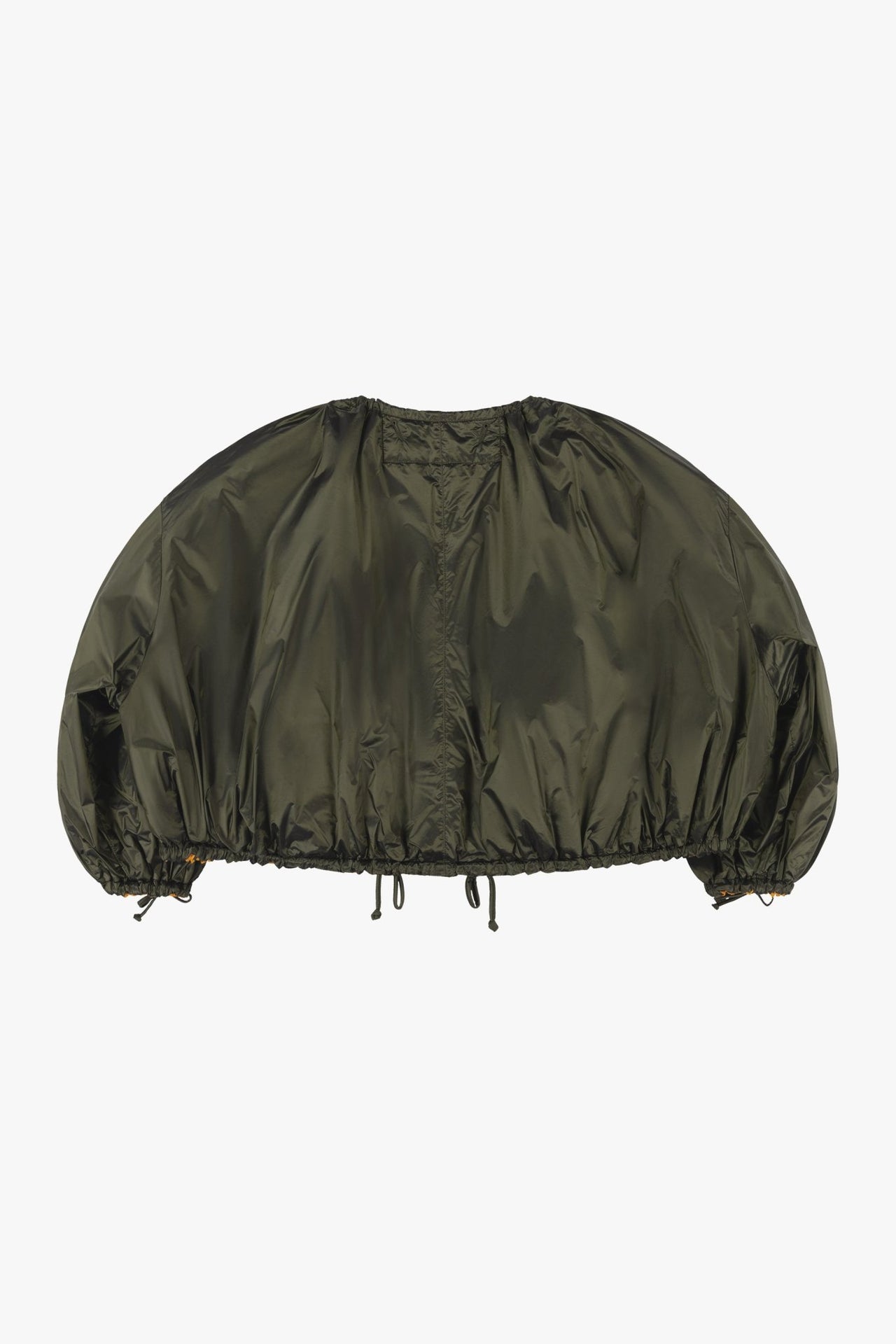 Parachute Quilted Bomber - Clementine / Dark Olive