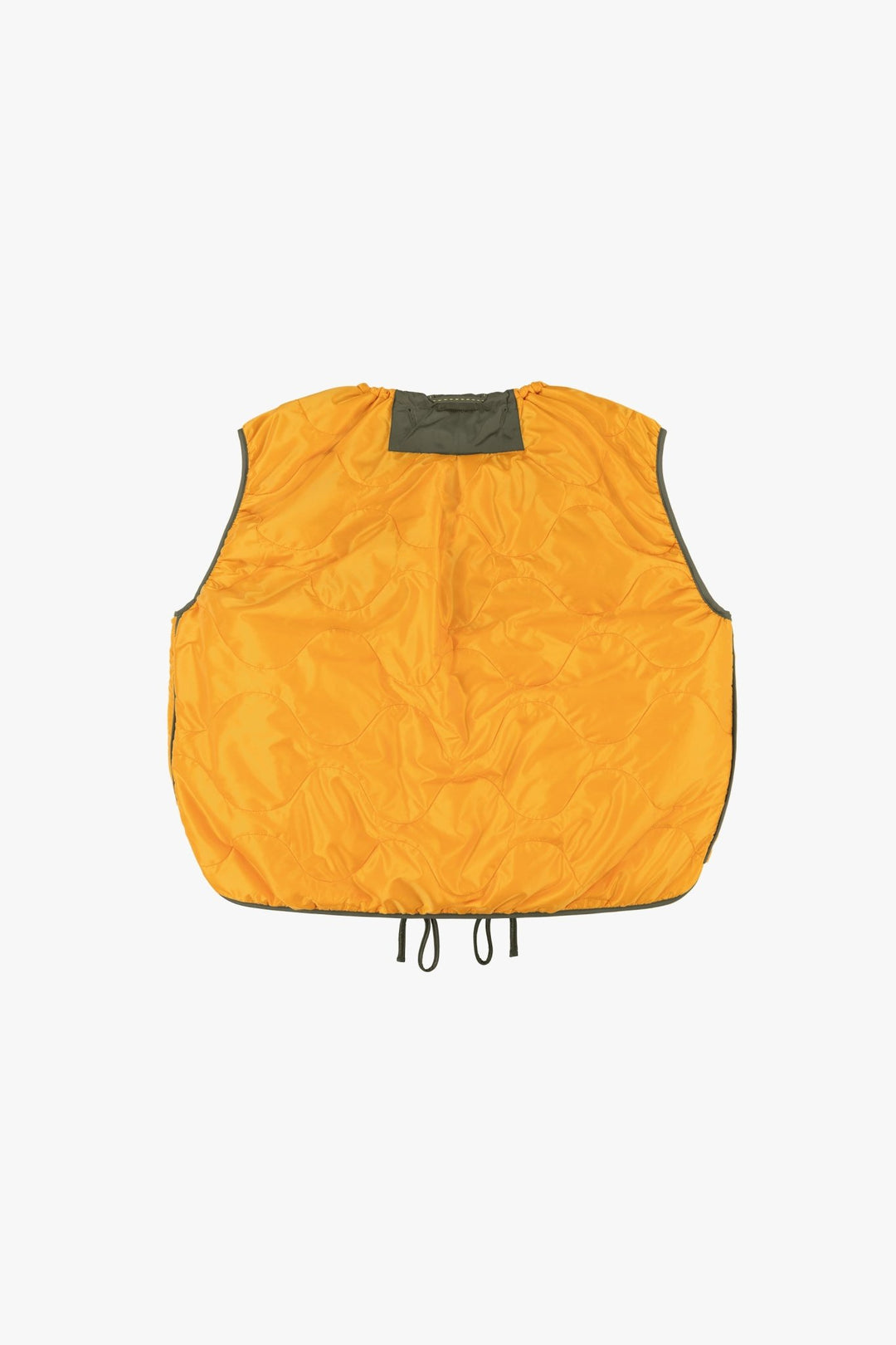 Parachute Quilted Vest - Clementine / Dark Olive