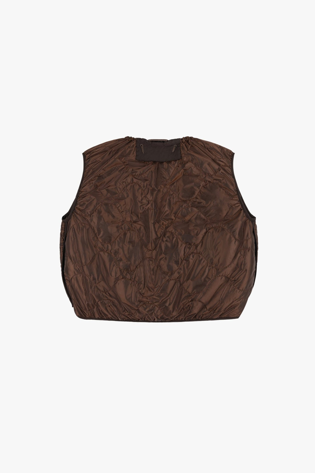 Parachute Quilted Vest - Dark Sienna / Dark Umber