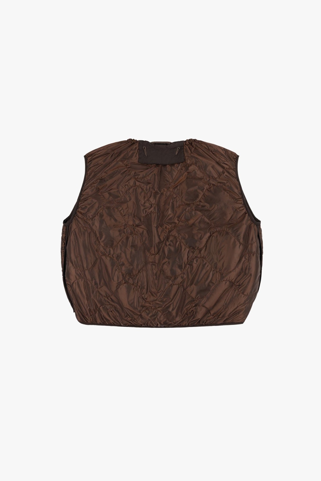 Parachute Quilted Vest - Dark Sienna / Dark Umber