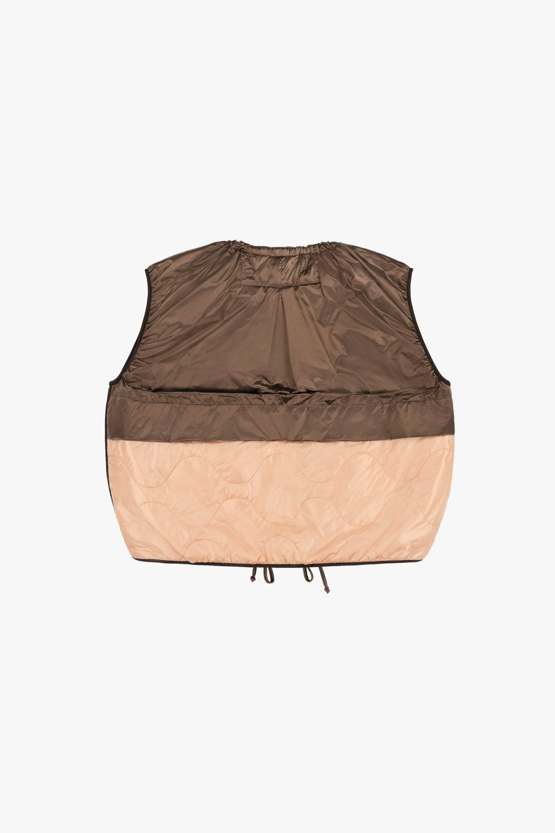 Parachute Quilted Vest - Dark Sienna / Dark Umber