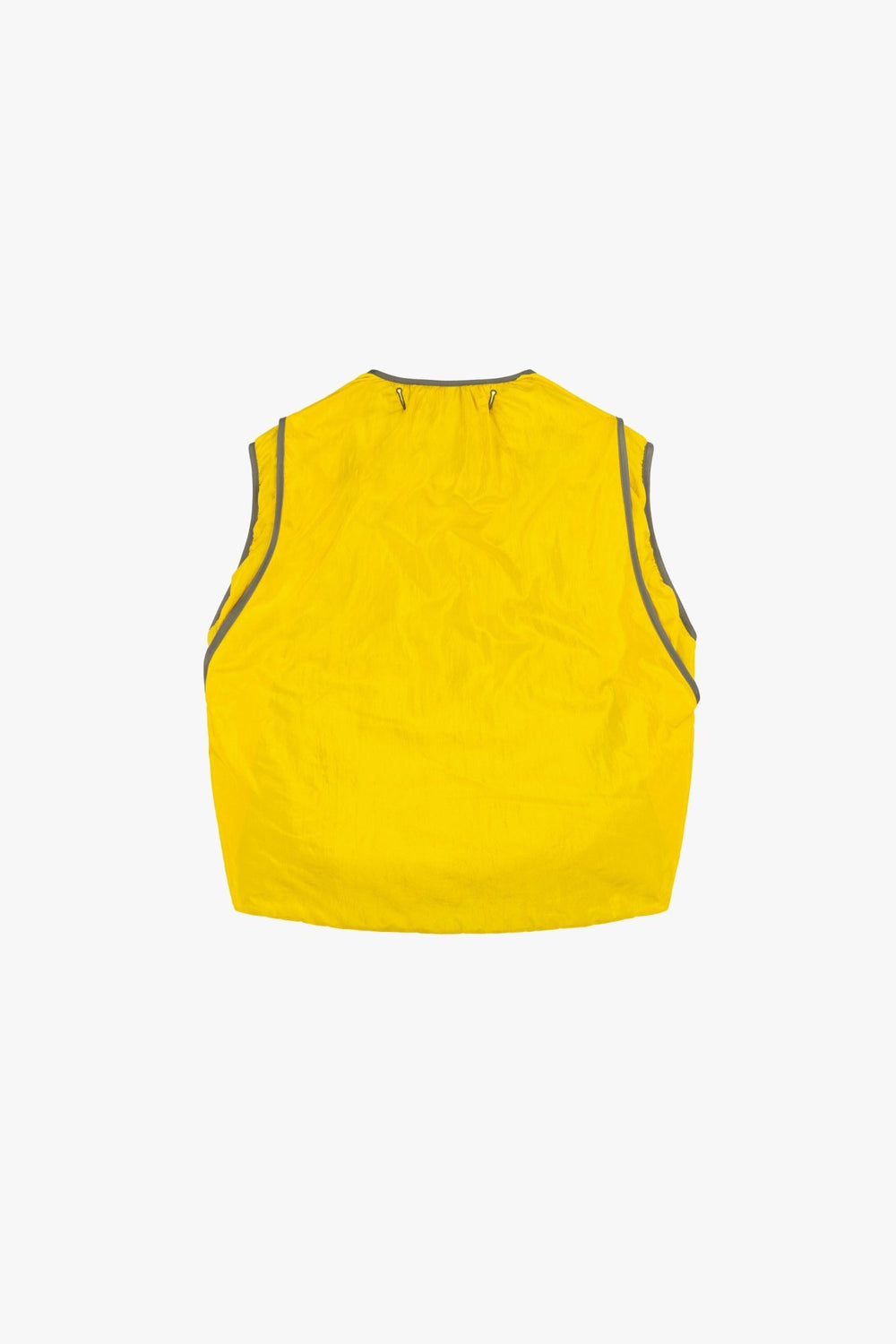 Parachute Silk Nylon Vest - Sunny Yellow / Pale Yellow
