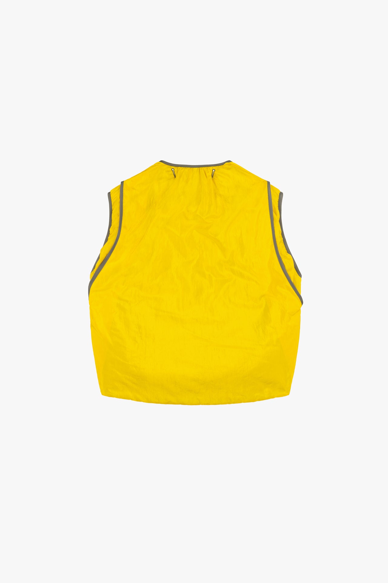 Parachute Silk Nylon Vest - Sunny Yellow / Pale Yellow