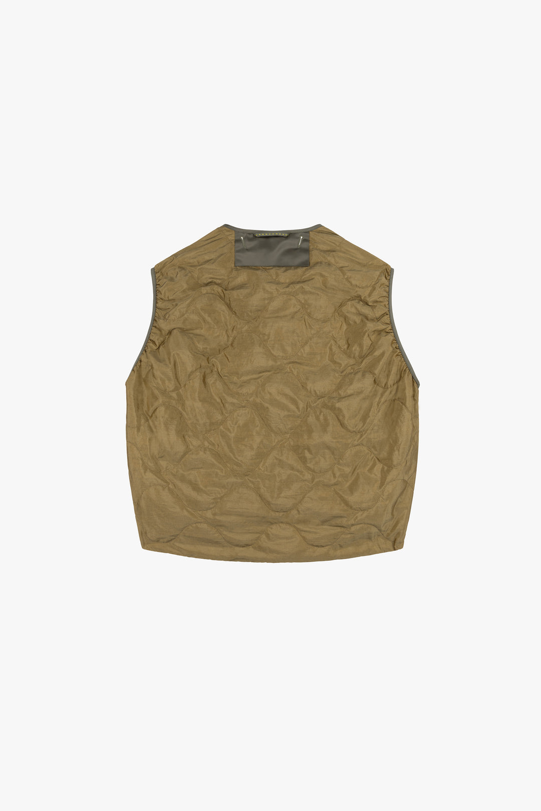 Parachute Silk Nylon Vest - Sunny Yellow / Pale Yellow