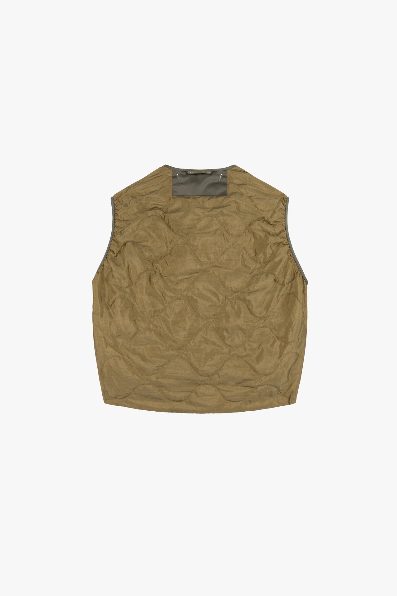 Parachute Silk Nylon Vest - Sunny Yellow / Pale Yellow