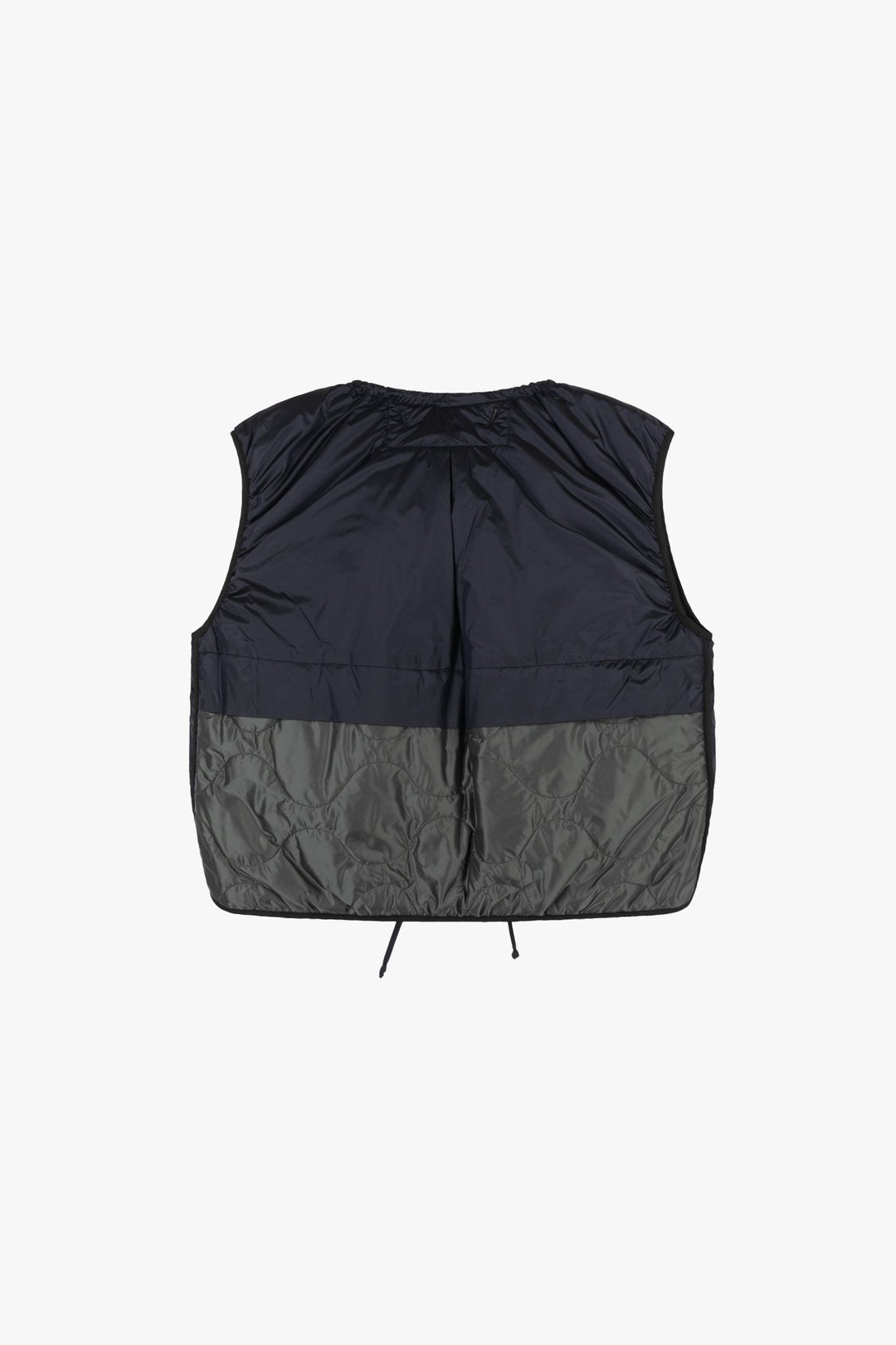 Parachute Quilted Vest - Dark Olive / Midnight