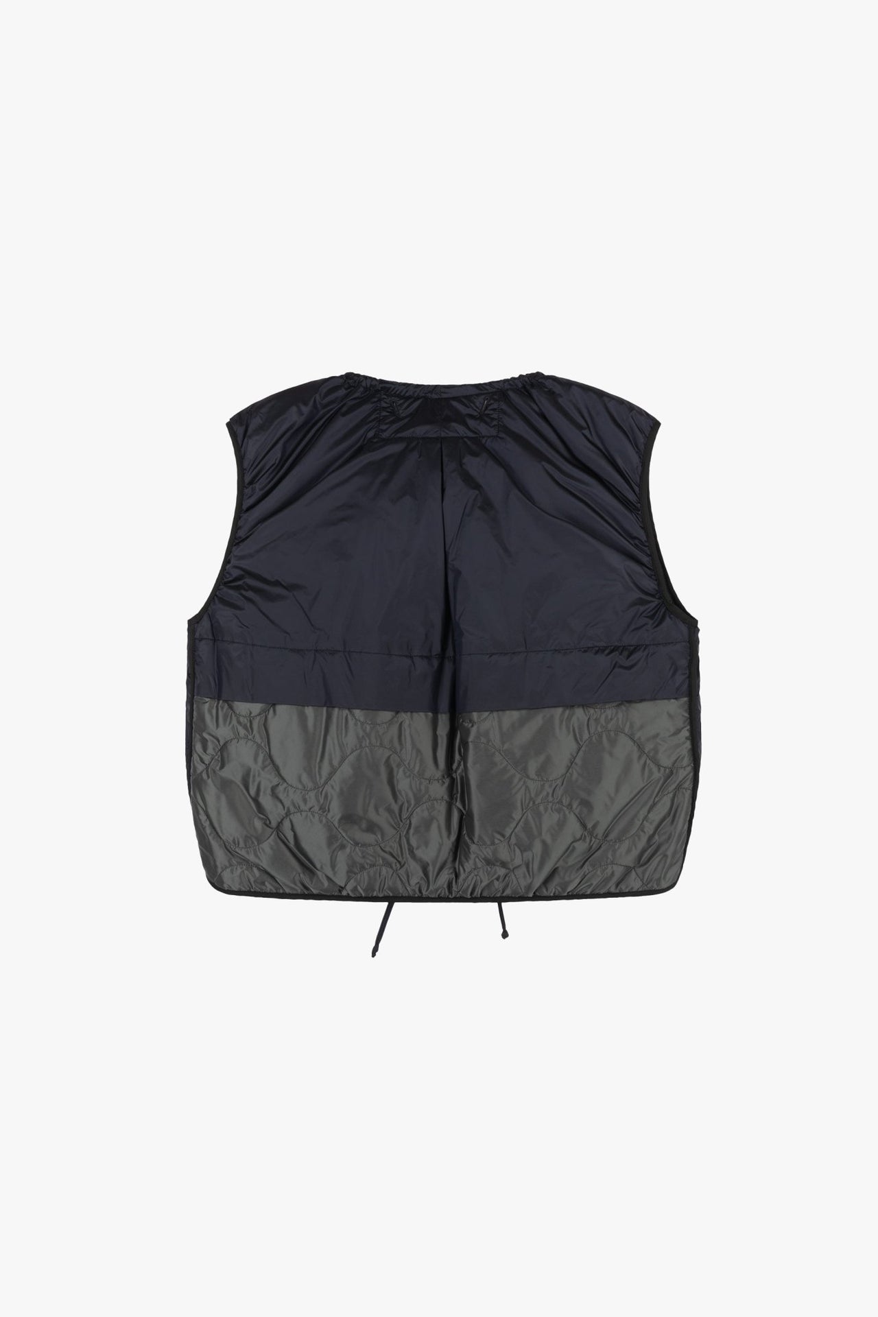 Parachute Quilted Vest - Dark Olive / Midnight