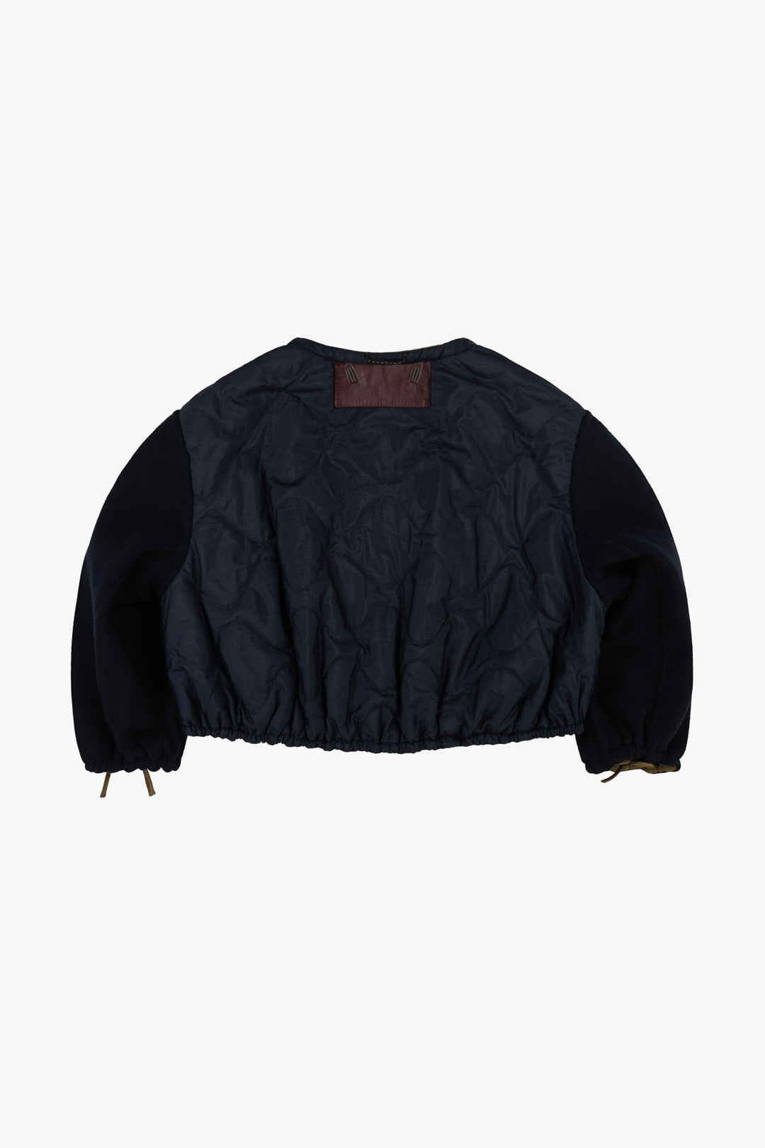 Parachute Wool Cashmere Bomber - Olive / Navy