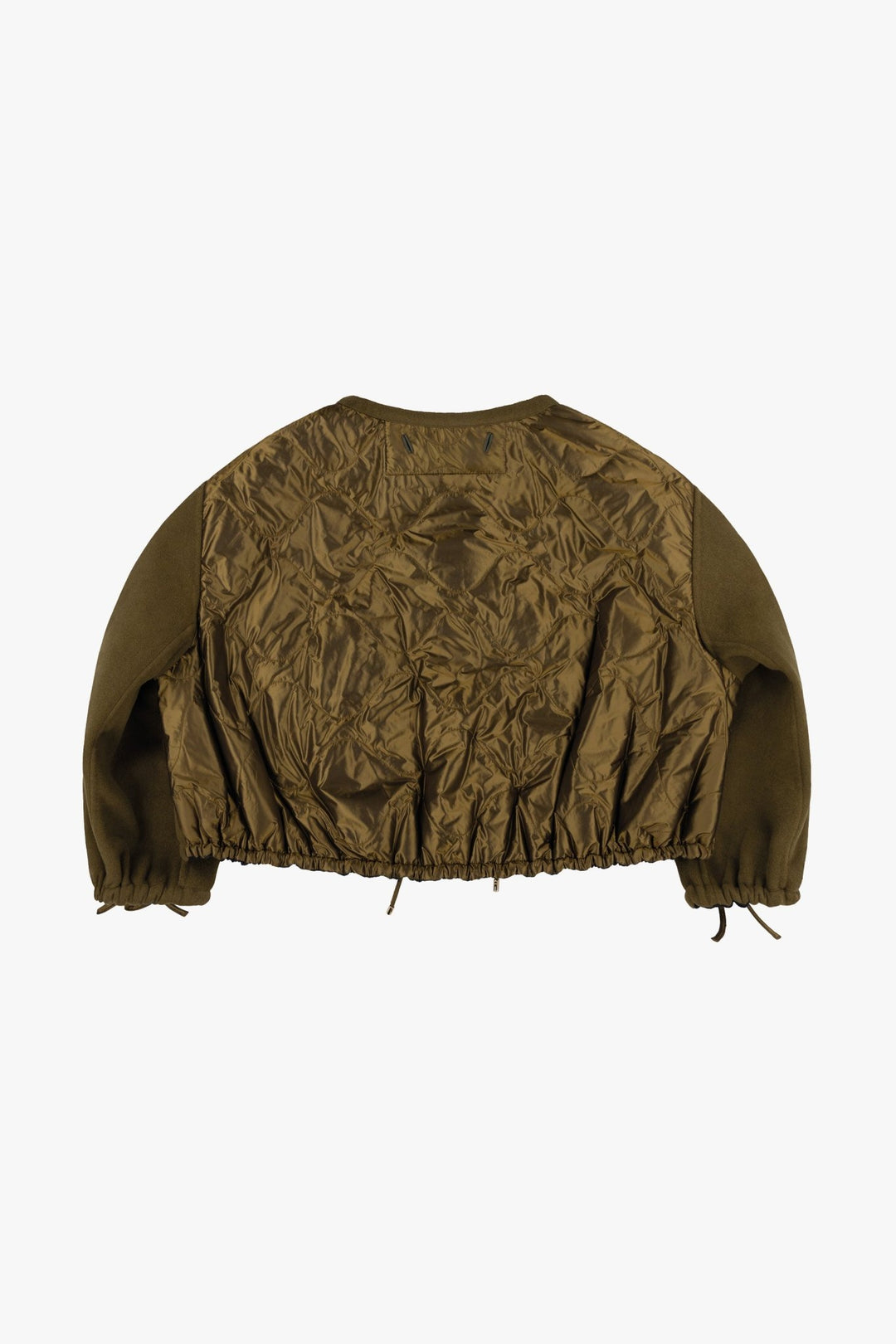 Parachute Wool Cashmere Bomber - Olive / Navy
