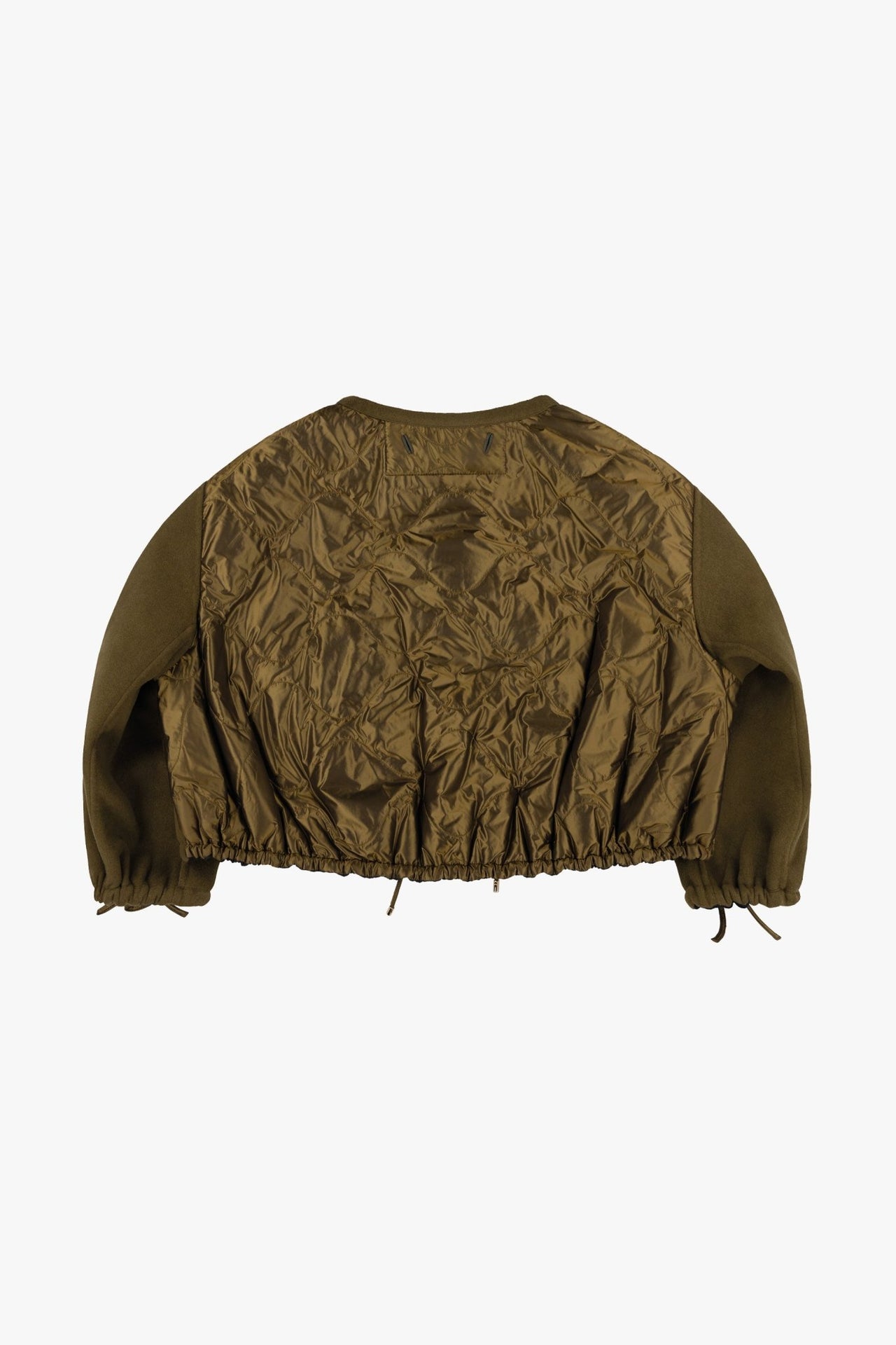 Parachute Wool Cashmere Bomber - Olive / Navy