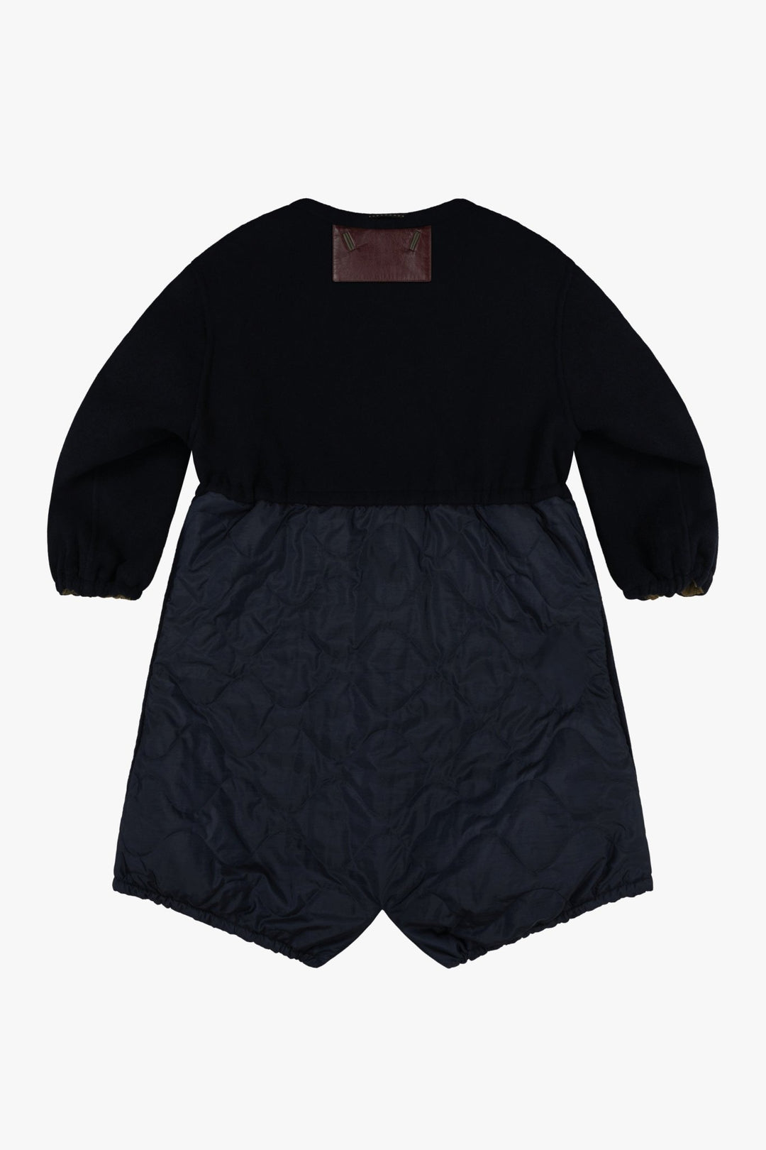 Parachute Wool Cashmere Parka - Olive / Navy