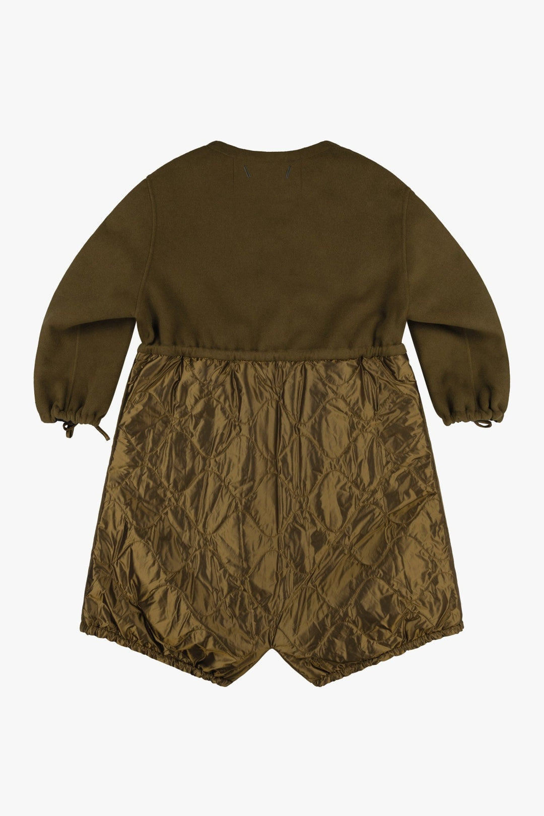 Parachute Wool Cashmere Parka - Olive / Navy