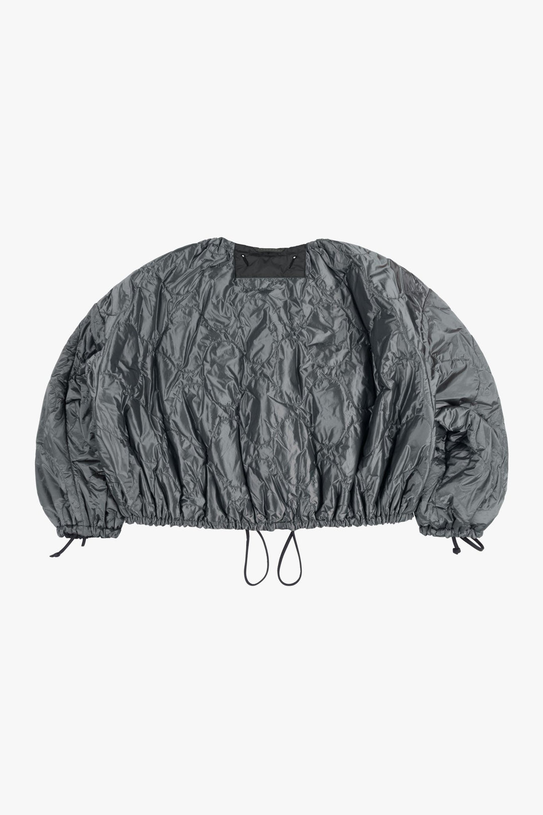 Parachute Quilted Bomber - Anthracite / Black