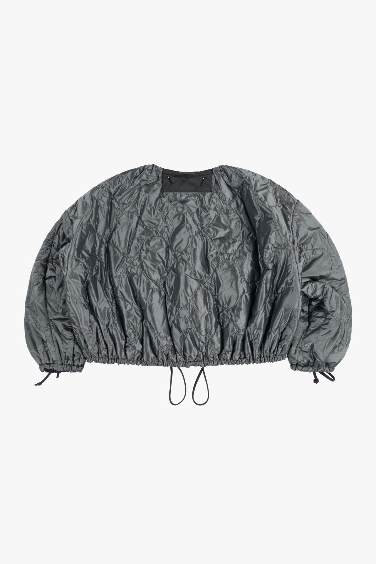 Parachute Quilted Bomber - Anthracite / Black