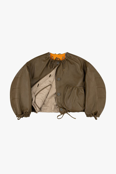 Parachute Leather Bomber | Marfa Stance