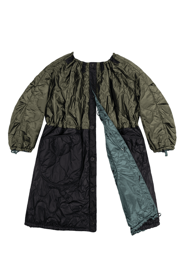 Parachute Quilted Parka - Olive / Mineral Green - Layer 6