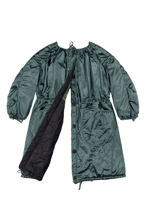 Parachute Quilted Parka - Olive / Mineral Green - Layer 6