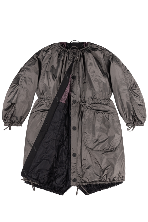 Parachute Quilted Parka - Amethyst / Granite - Layer 1