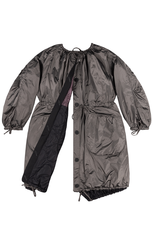 Parachute Quilted Parka - Amethyst / Granite - Layer 6