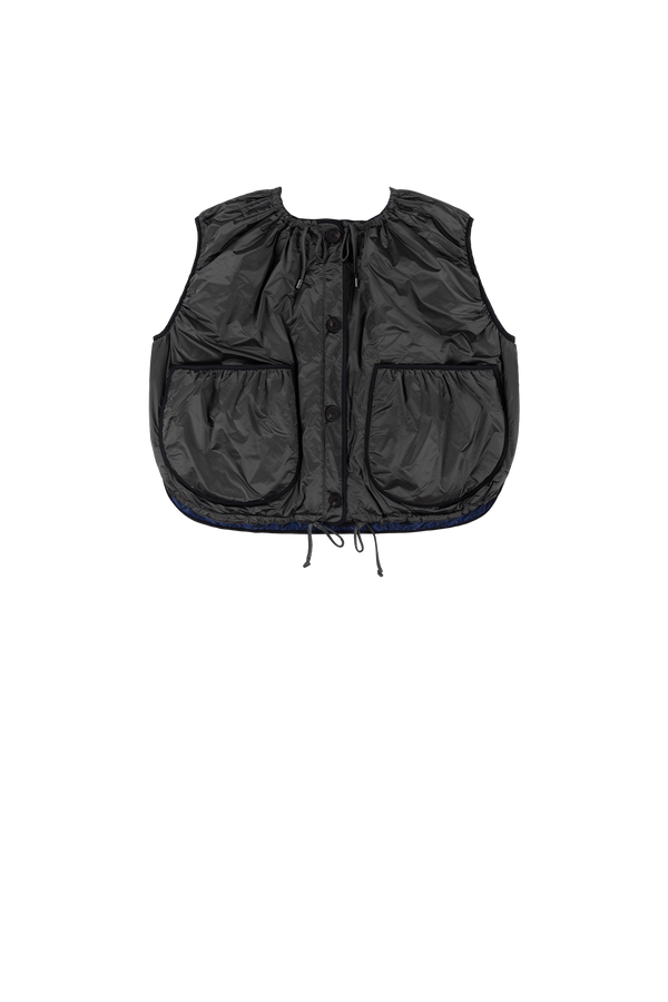 Parachute Quilted Vest - Bright Navy / Anthracite - Layer 5