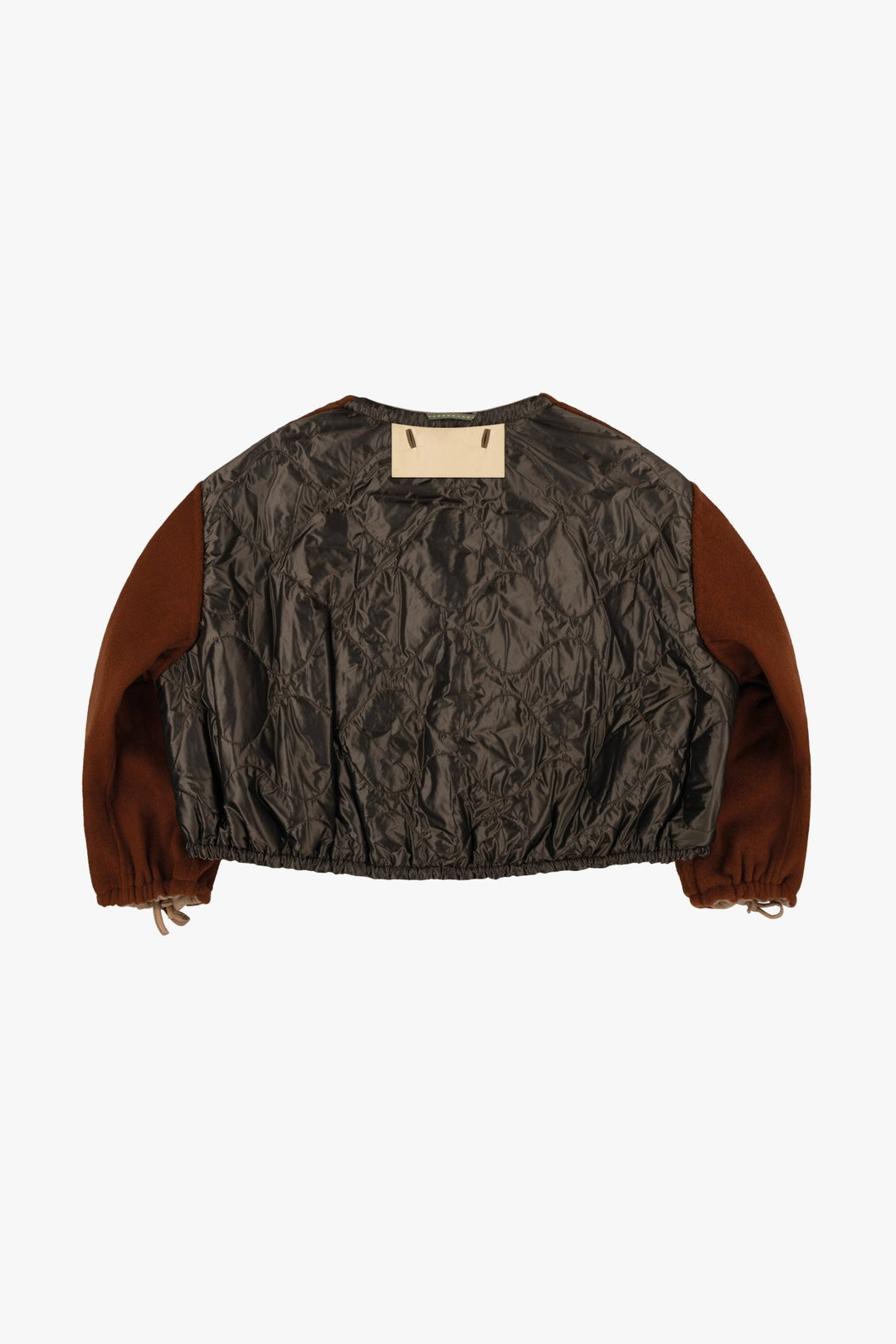 Parachute Wool Cashmere Bomber - Camel / Sienna