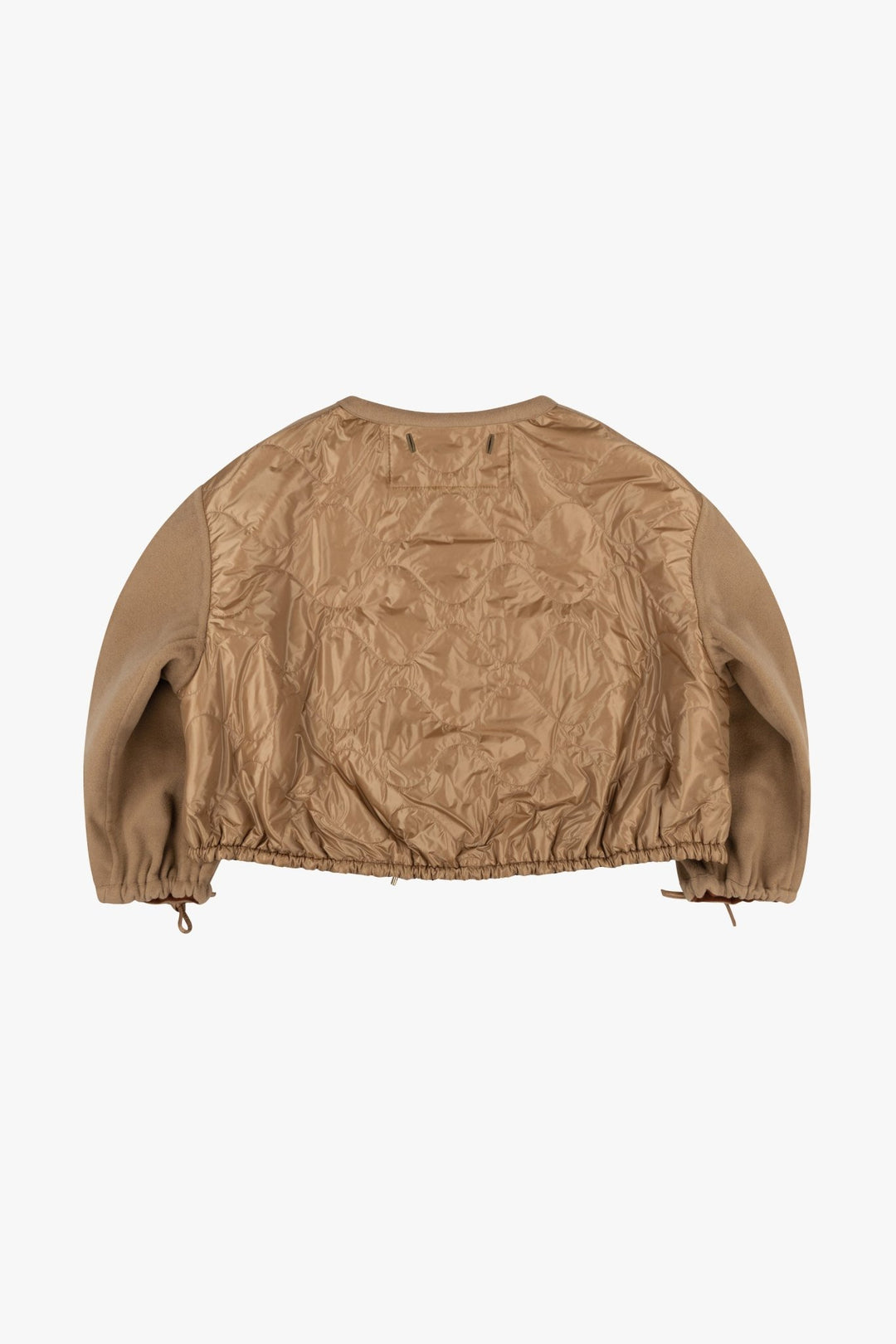 Parachute Wool Cashmere Bomber - Camel / Sienna