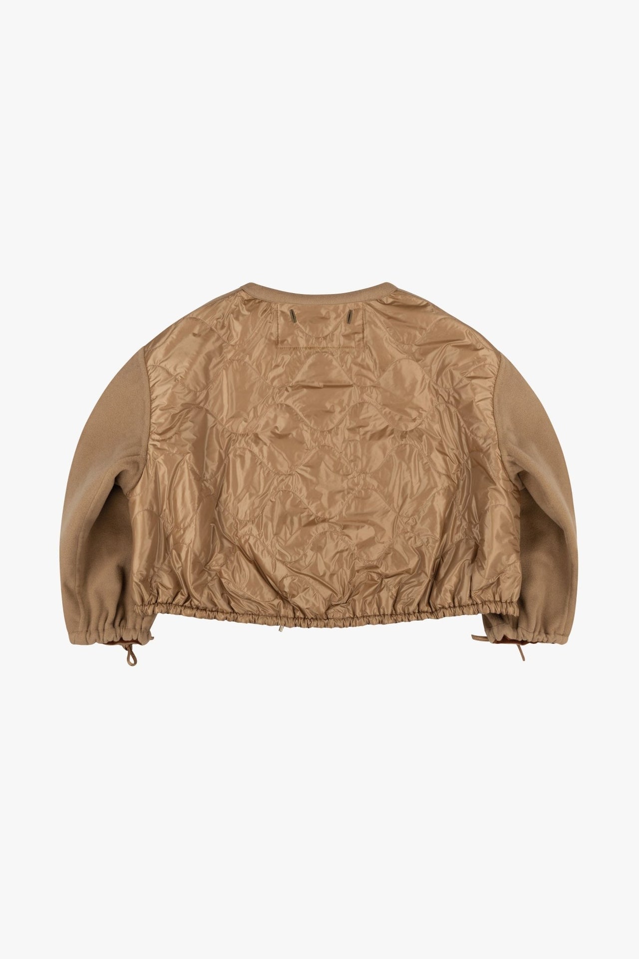 Parachute Wool Cashmere Bomber - Camel / Sienna
