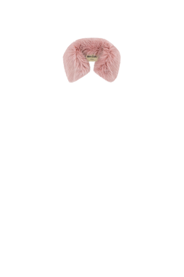 Faux Fur Collar - Damask Pink - Layer 8