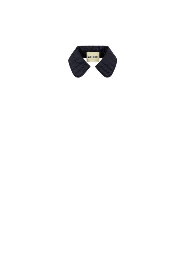 Quilted Collar - Midnight / Dark Olive - Layer 8