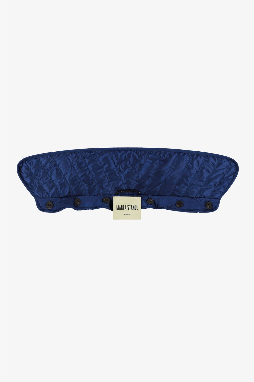 Quilted Collar - Bright Navy / Anthracite
