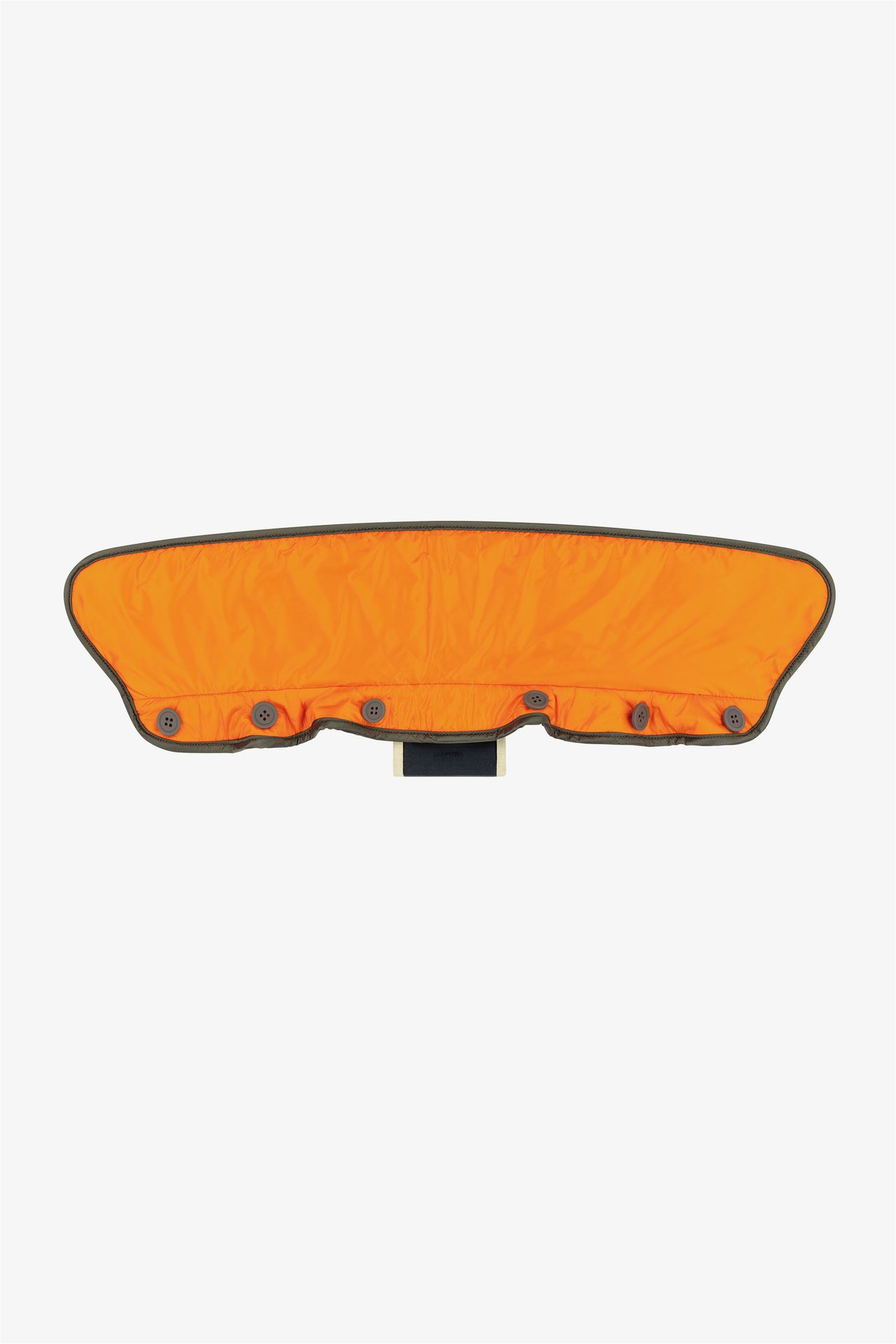 Quilted Collar - Dark Olive / Patrol Orange