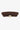Quilted Collar - Dark Sienna / Soft Peach