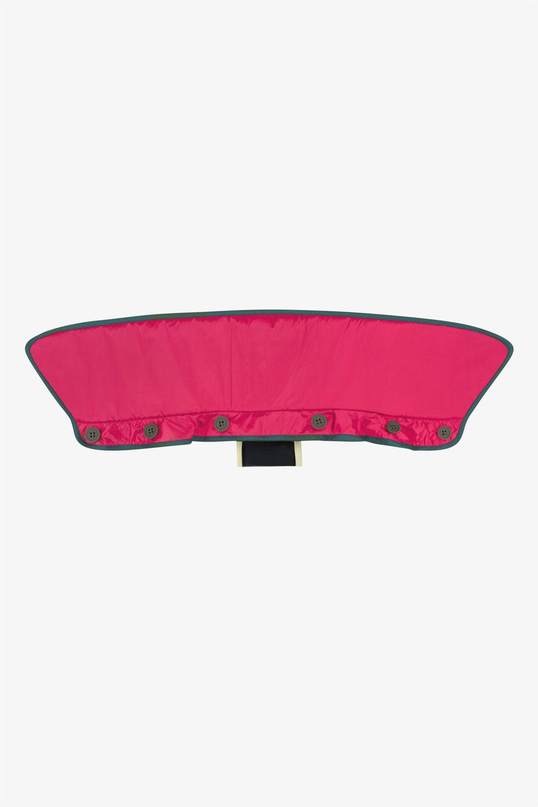 Quilted Collar - Mineral Green / Fuchsia