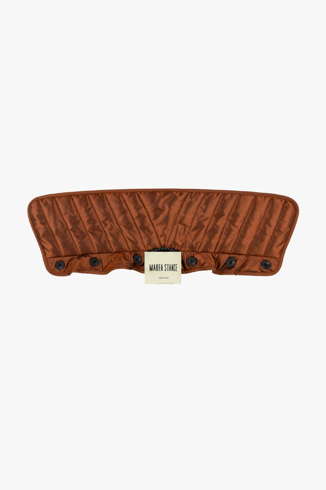 Quilted Collar - Amber / Peat