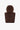Quilted Zip Hood - Dark Umber / Dark Sienna