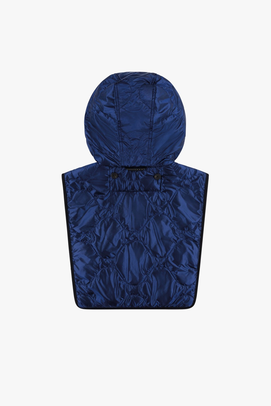 Quilted Zip Hood - Anthracite / Bright Navy