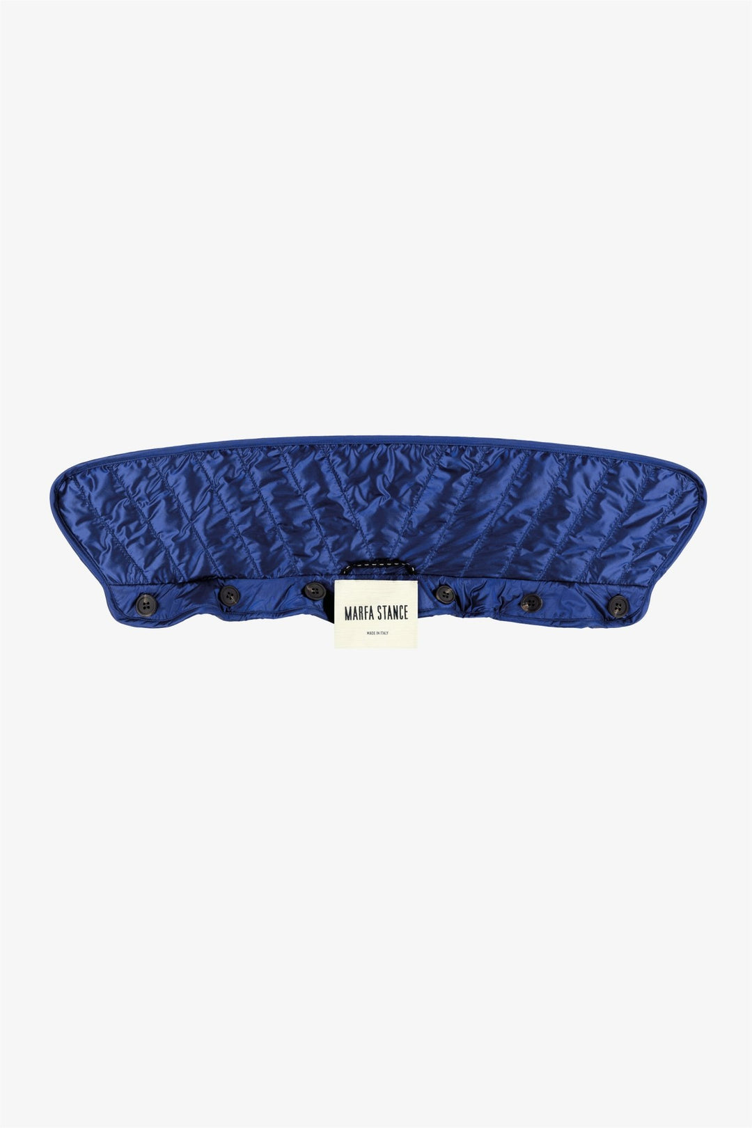 Quilted Collar - Bright Navy / Anthracite