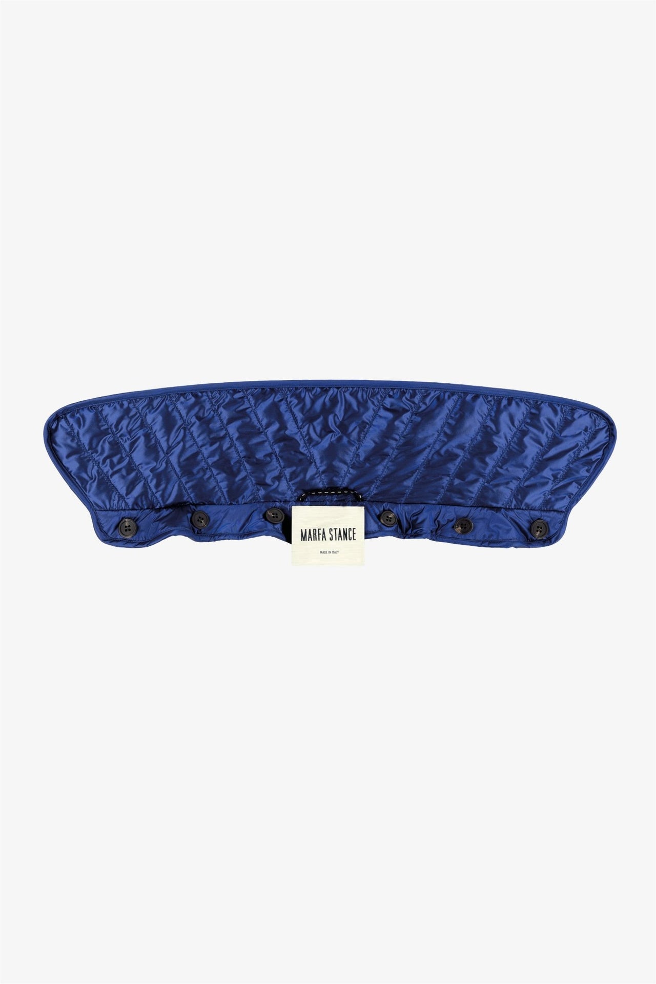 Quilted Collar - Bright Navy / Anthracite
