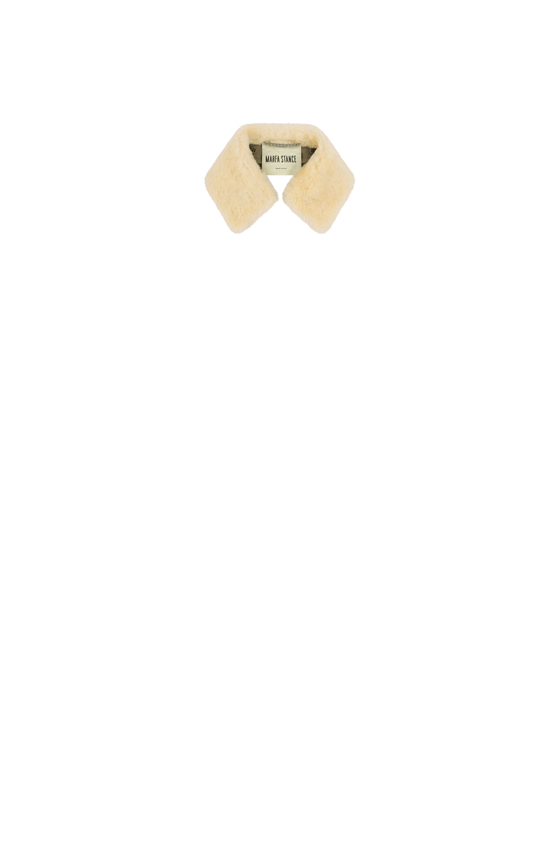Shearling Collar - Pale Yellow - Layer 8