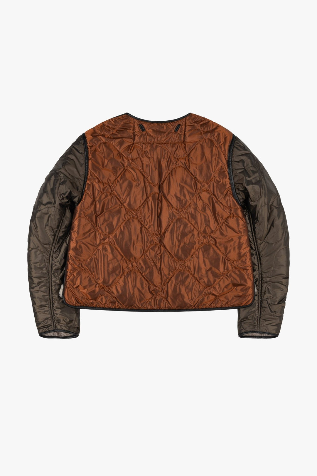 Aviator Shearling Jacket - Oxblood / Pebble