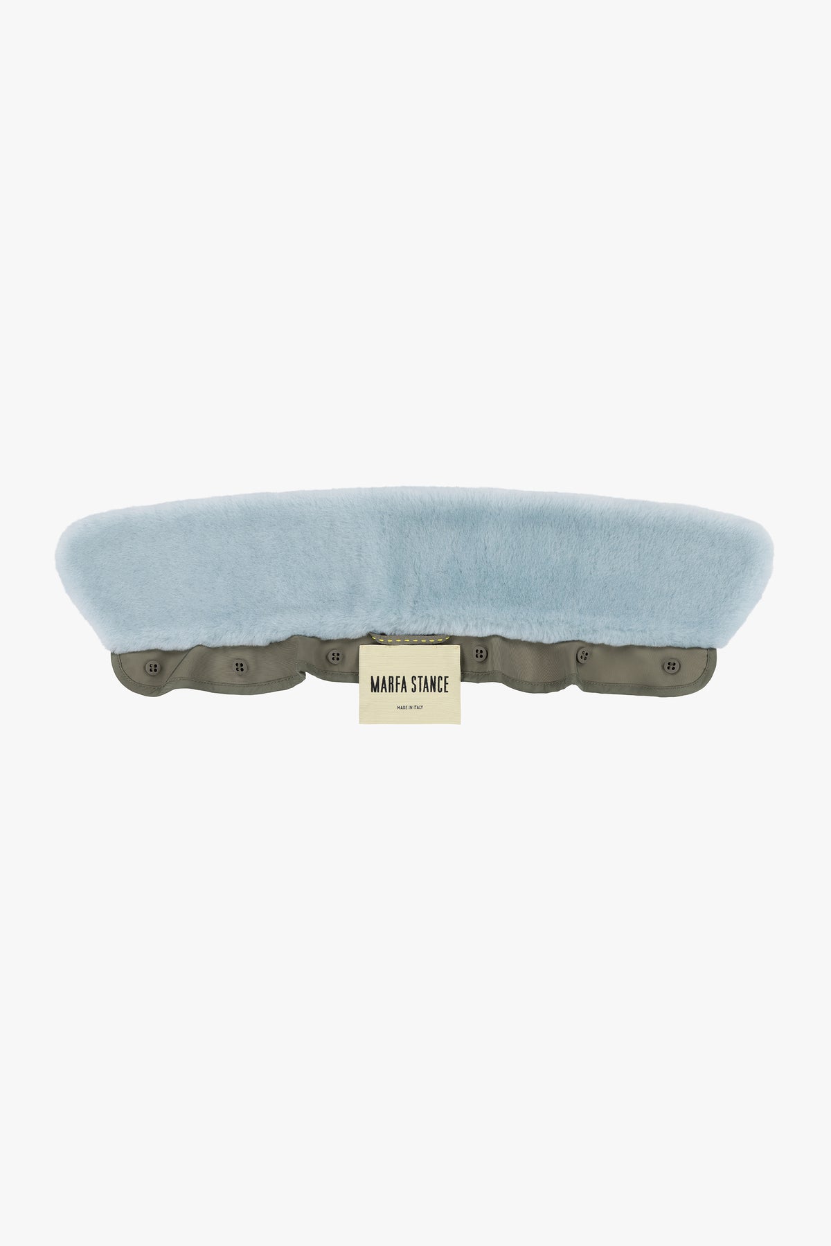 Shearling Collar - Sky Blue
