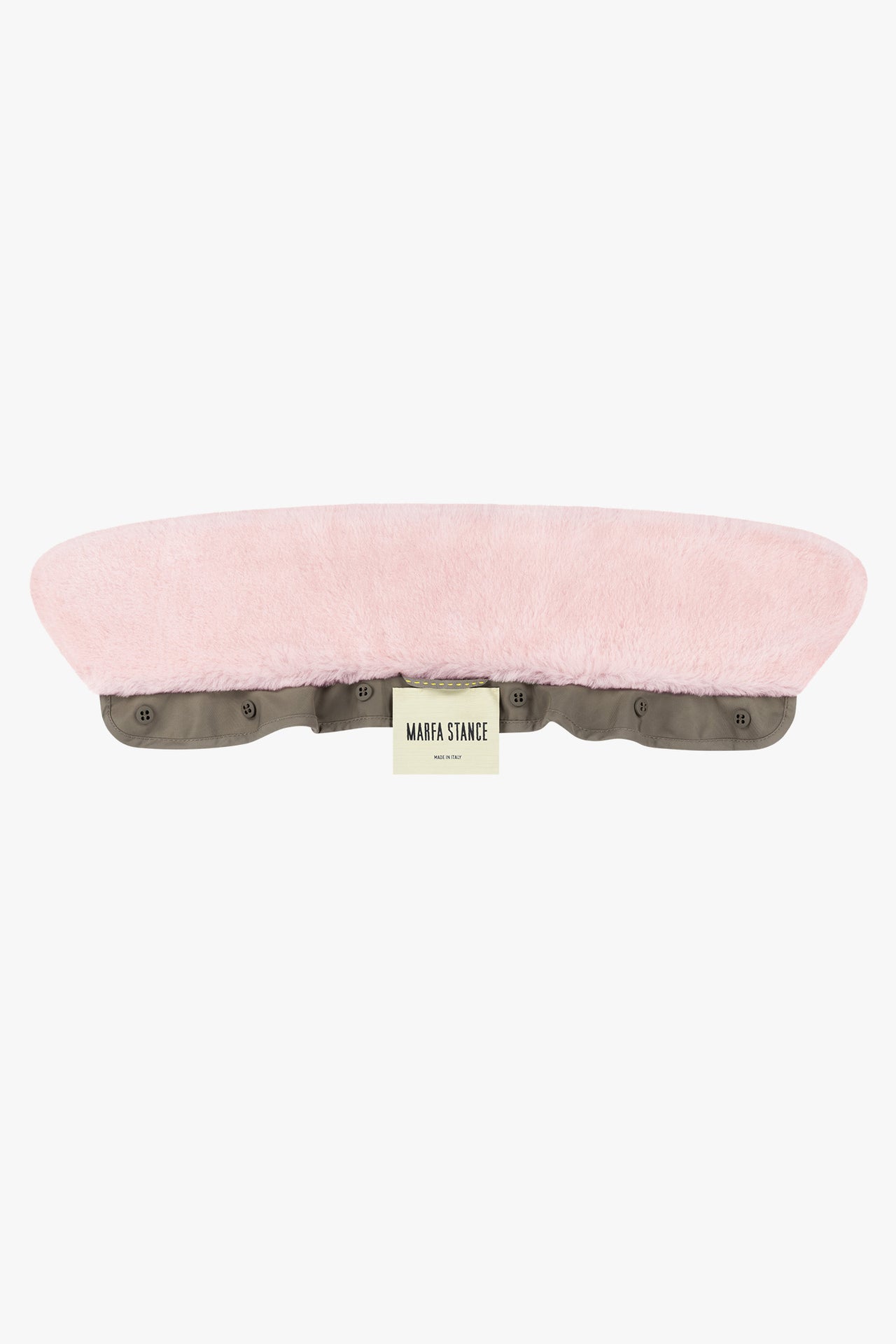 Shearling Collar - Pale Pink Short Hair