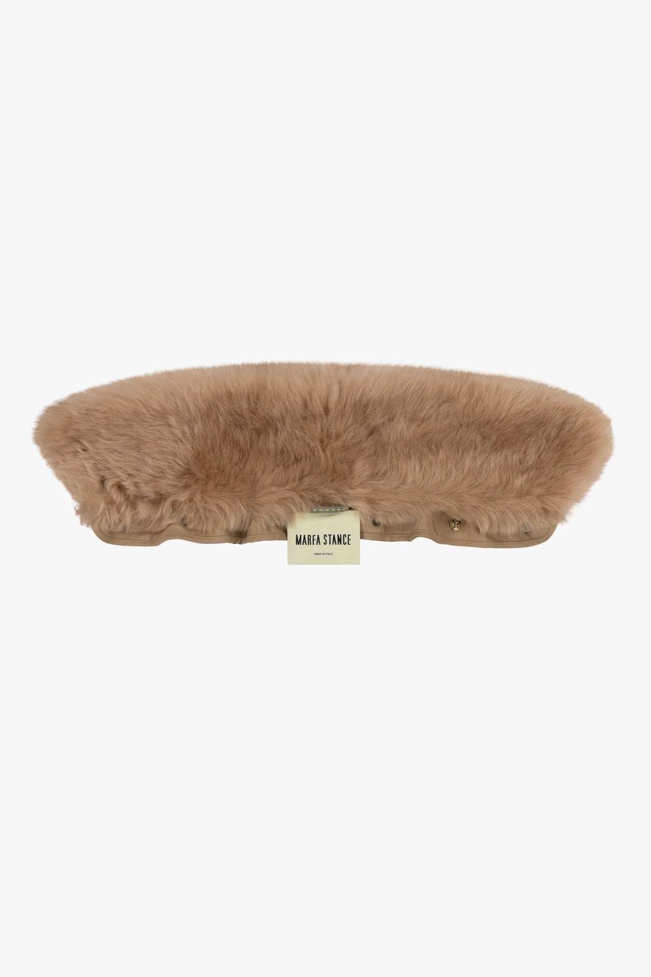 Shearling Collar - Camel Long Hair