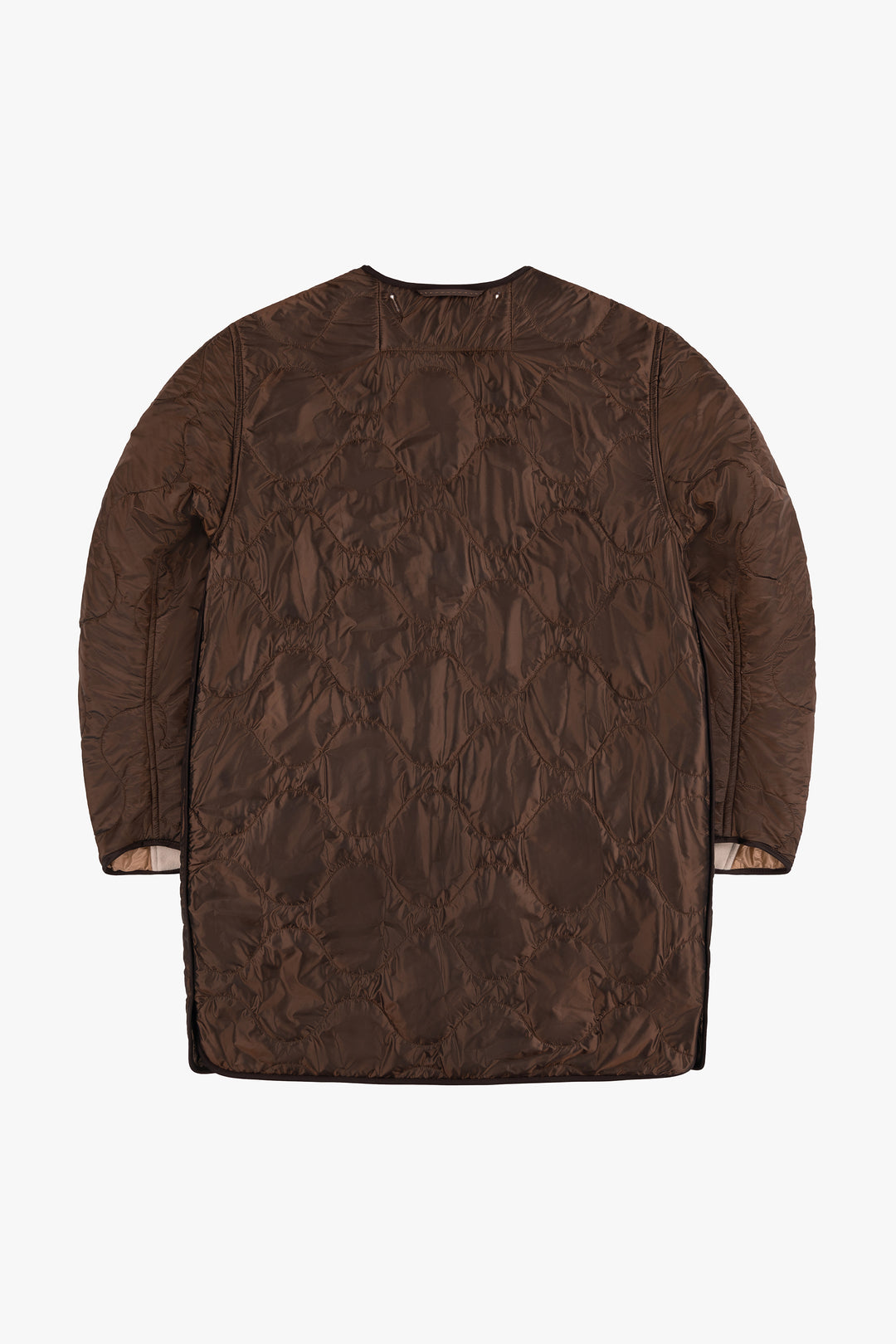 Signature Patchwork Wool Quilt - Camel / Dark Sienna