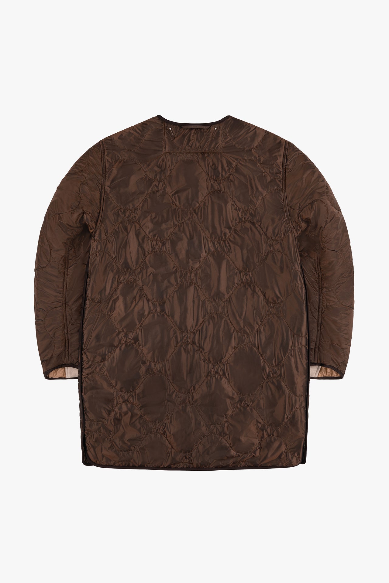 Signature Patchwork Wool Quilt - Camel / Dark Sienna
